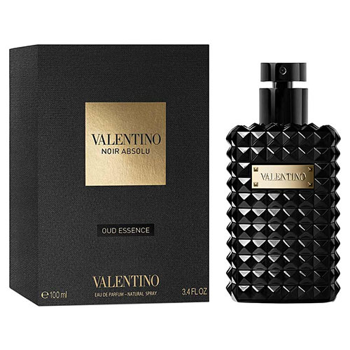 تصویر ادکلن ولنتینو نویر ابسولو عود اسنس